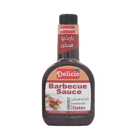 Delicio Smoky Barbecue Sauce Bottle 532ml