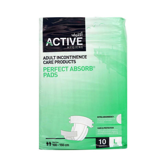 Active Adult Incontinence Care Products Large 10pcs