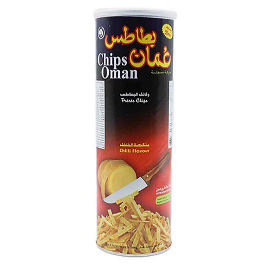 Oman Potato Chips Chilli 140g