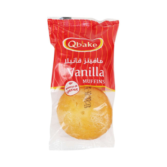 Qbake Vanilla Muffins 80g