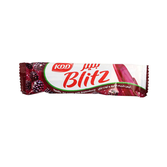 KDD Blitz Vanilla Ice Cream with Boysenberry 62.5ml