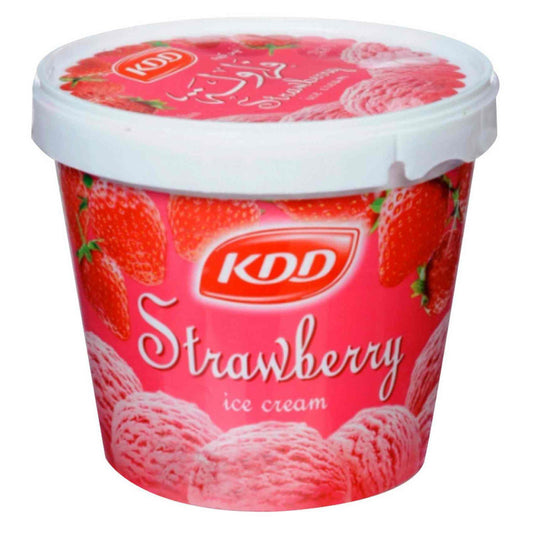Kdd Ice Cream Strawberry 1L