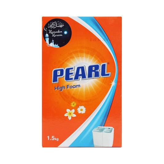 Pearl 3 In 1 High Foam Detergent Powder Pack 1.5kg