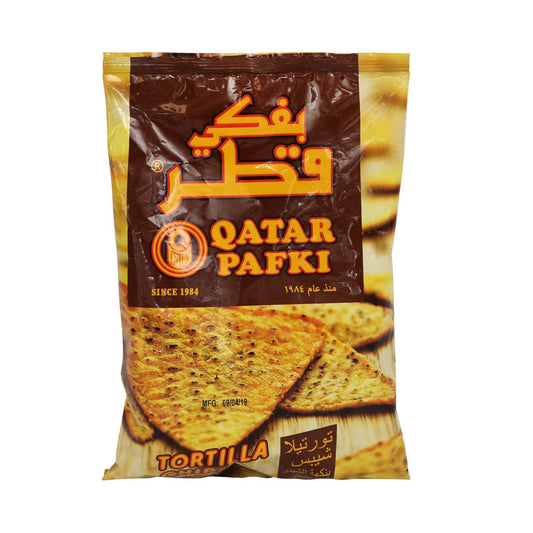 Qatar Pafki Tortilla Chips Cheddar n Jalapeno Flavour 125g