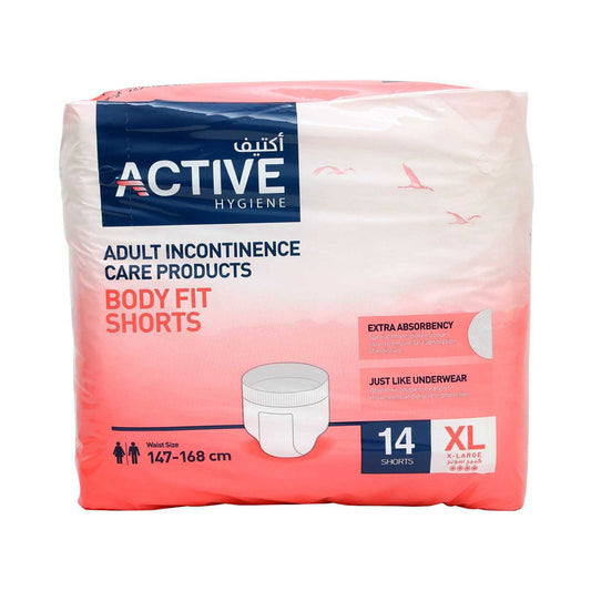 Active Hygiene Adult Diapers Shorts XL 14pcs