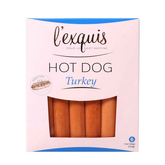 L_Exquis Hotdog Turkey 300g