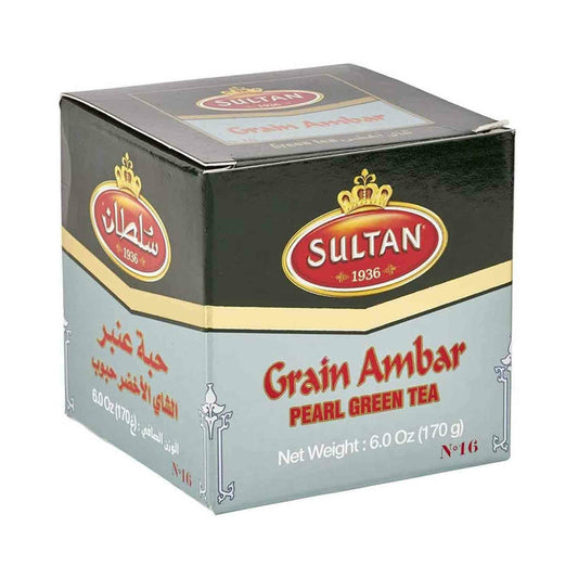 Sultan Grain Ambar Pearl Green Tea 170g