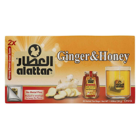 Al Attar Ginger and Honey 20 Tea Bags