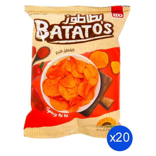 Batato_s Spicy Fil Fil Chips 15g x20