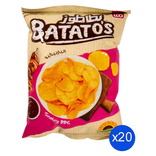 Batato_s Smokey Barbeque Chips 15g x20