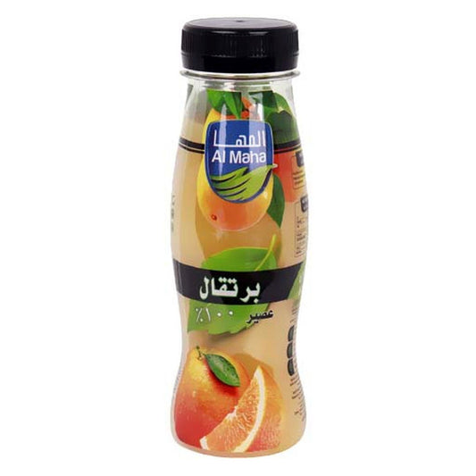 Al Maha 100% Orange Juice 180ml