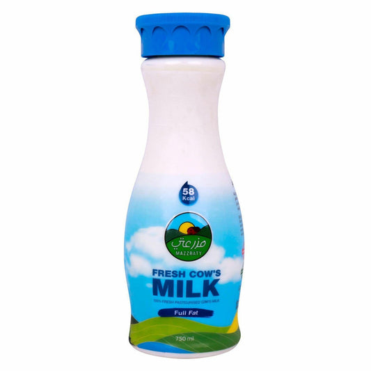 Mazzraty Fresh Cow_s Milk Full Fat 750ml