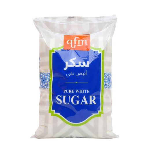 Qfm السكر الأبيض النقي 2kg